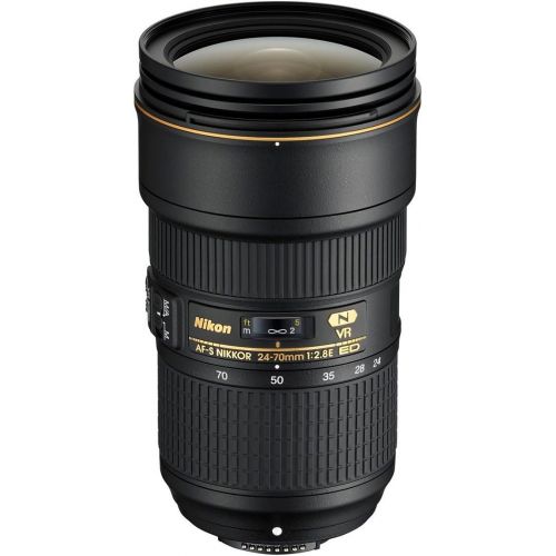  Amazon Renewed Nikon AF-S FX NIKKOR 24-70mm f/2.8E ED Vibration Reduction Zoom Lens with Auto Focus for Nikon DSLR Cameras (Renewed)