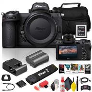 Amazon Renewed Nikon Z 6II Mirrorless Digital Camera 24.5MP (Body Only) (1659) + 64GB XQD Card + Corel Photo Software + Case + HDMI Cable + Cleaning Set + Hand Strap + More - International Model