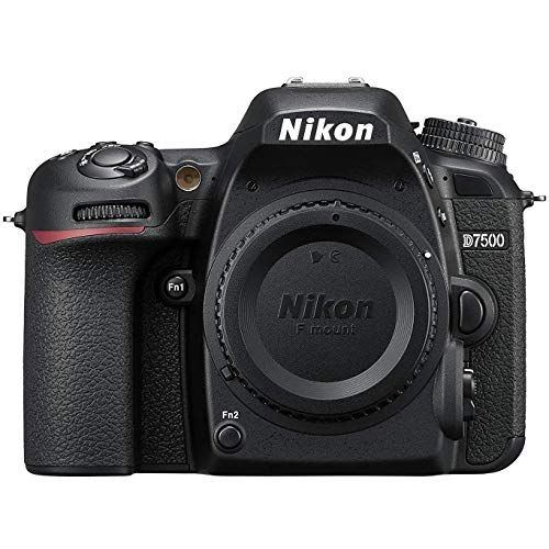  Amazon Renewed Nikon D7500 20.9MP DX-Format Wi-Fi 4K Digital SLR Camera Body - (Renewed)