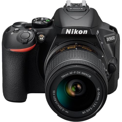  Amazon Renewed Nikon D5600 Digital SLR Camera with 18-55mm VR & 70-300mm DX AF-P Lenses - (Renewed)