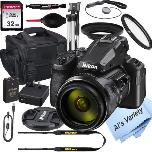  Amazon Renewed Nikon intl Nikon COOLPIX P950 Digital Camera+ 32GB Card, Tripod, Case, and More (17pc Bundle) (Renewed)