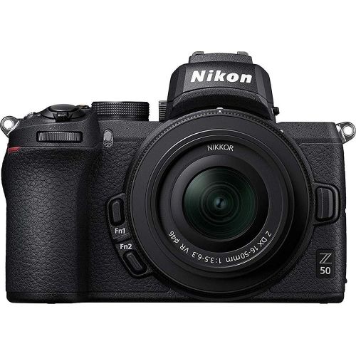  Amazon Renewed Nikon Z50 DX-Format Mirrorless Camera Body with NIKKOR Z DX 16-50mm f/3.5-6.3 VR Lens - 1633B (Renewed)