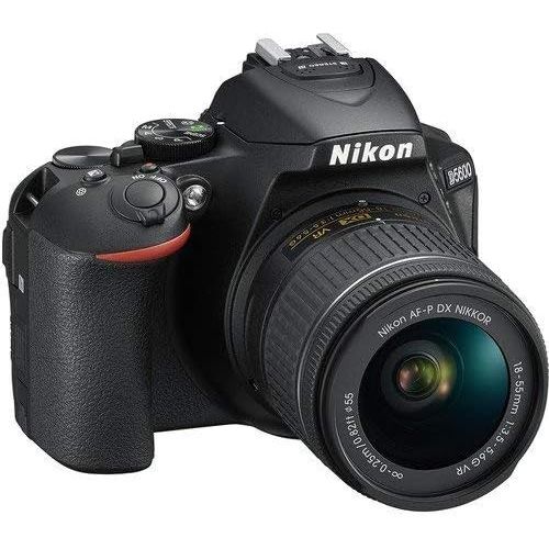  Amazon Renewed Nikon 1576 D5600 DX-Format Digital SLR with AF-P DX NIKKOR 18-55mm f/3.5-5.6G VR Lens, Black (Renewed)