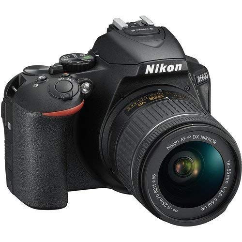  Amazon Renewed Nikon 1576 D5600 DX-Format Digital SLR with AF-P DX NIKKOR 18-55mm f/3.5-5.6G VR Lens, Black (Renewed)