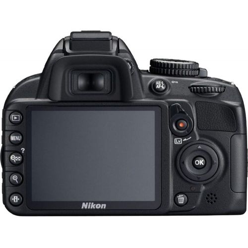  Amazon Renewed Nikon D3100 14.2MP DX-Format DSLR Digital Camera (Body Only) (25470B) - (Black) - (Renewed)