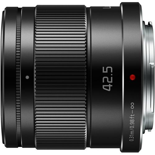  Amazon Renewed PANASONIC LUMIX G LENS, 42.5MM, F1.7 ASPH., MIRRORLESS MICRO FOUR THIRDS, POWER OPTICAL I.S., H-HS43K (USA BLACK) (Renewed)