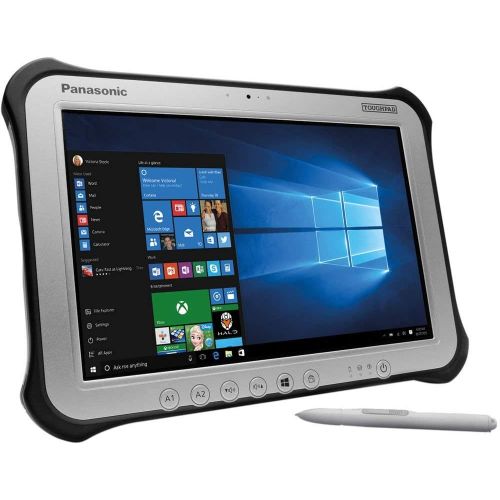  Amazon Renewed Panasonic TougHPad G1, FZ-G1 MK2, Intel Core i5-4310U @2.0GHz, 8GB, 128GB SSD, 10.1-inch WUXGA Multi Touch + Digitizer, WiFi, Bluetooth, Webcam, Windows 10 Pro, 4G LTE, Barcode Rea