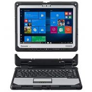 Amazon Renewed Panasonic Toughbook CF-33, Intel i5-6300U @2.40GHz, 12 QHD Multi-Touch + Digitizer, 16GB RAM, 256GB SSD, Wi-Fi, BT, Webcam, Rear Camera, 4G LTE, Dual Pass, TPM, Premium Keyboard, W