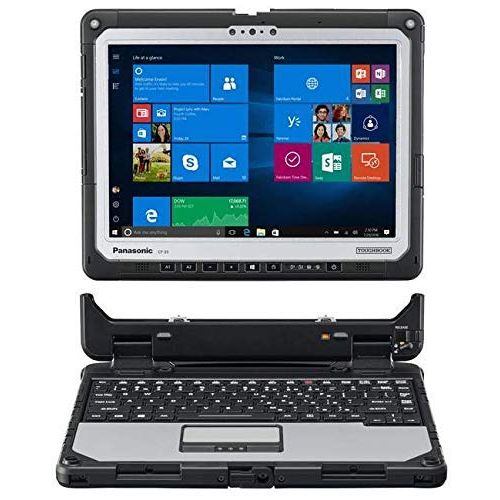  Amazon Renewed Panasonic Toughbook CF-33, Intel i5-6300U @2.40GHz, 12 QHD Multi-Touch + Digitizer, 16GB RAM, 256GB SSD, Wi-Fi, BT, Webcam, Rear Camera, 4G LTE, Dual Pass, TPM, Premium Keyboard, W