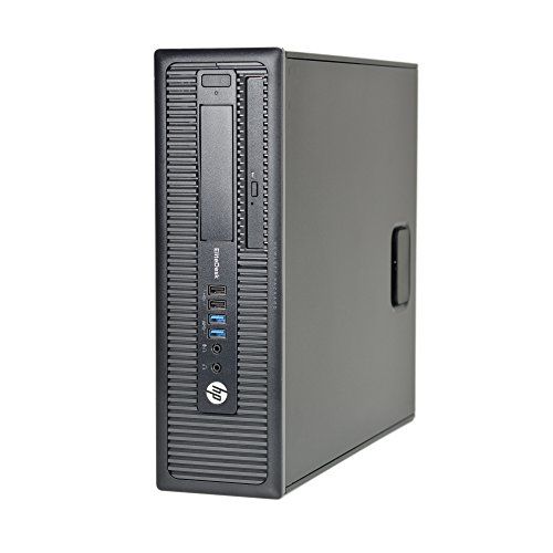  Amazon Renewed HP EliteDesk 800 G1-SFF, Core i5-4570 3.2GHz, 16GB RAM, 240GB Solid State Drive, DVD, Windows 10 Pro 64bit, (RENEWED)