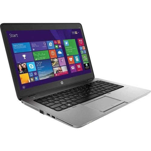  Amazon Renewed HP Elitebook 840 G2 Notebook, Intel Core i5-5200U, 8GB RAM, 240GB SSD, Windows 10 Pro 64-Bit - HPEB840G2I5 (Renewed)