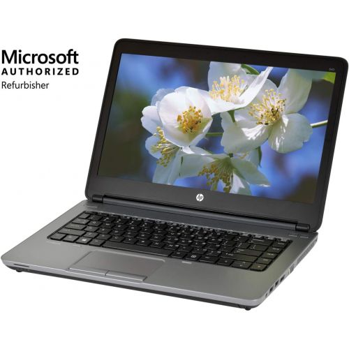  Amazon Renewed HP ProBook 640 G1 14in Laptop, Core i5-4300M 2.6GHz, 8GB Ram, 128GB SSD, DVDRW, Windows 10 Pro 64bit (Renewed)