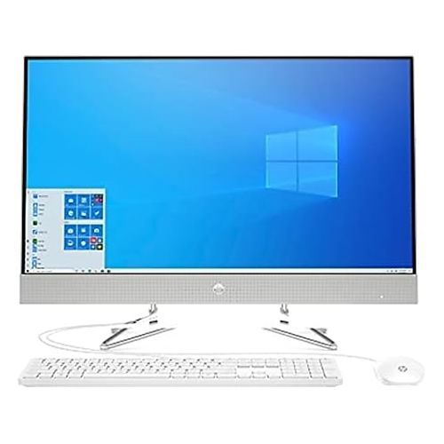 에이치피 Amazon Renewed HP 27-DP0109 27 8GB 1TB AMD Ryzen 3 4300U X4 2.7GHz Win10, Silver (Renewed)