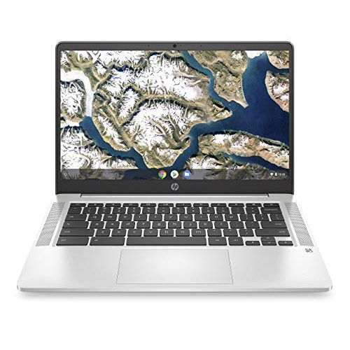  Amazon Renewed HP 14a-na0010ca Chromebook Intel Celeron N4000 (1.10 GHz) 4 GB Memory 64 GB eMMC SSD 14.0 Chrome OS (Renewed)