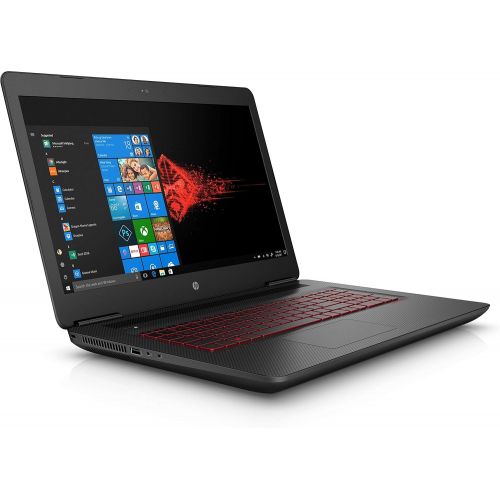  Amazon Renewed HP OMEN LAPTOP 17-W295MS (i7-7700HQ, 1TB HDD + 256GB SSD, 16GB RAM, GTX 1070) (Renewed)