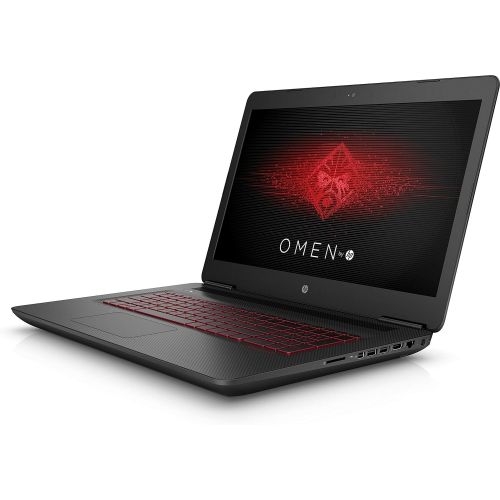  Amazon Renewed HP OMEN LAPTOP 17-W295MS (i7-7700HQ, 1TB HDD + 256GB SSD, 16GB RAM, GTX 1070) (Renewed)