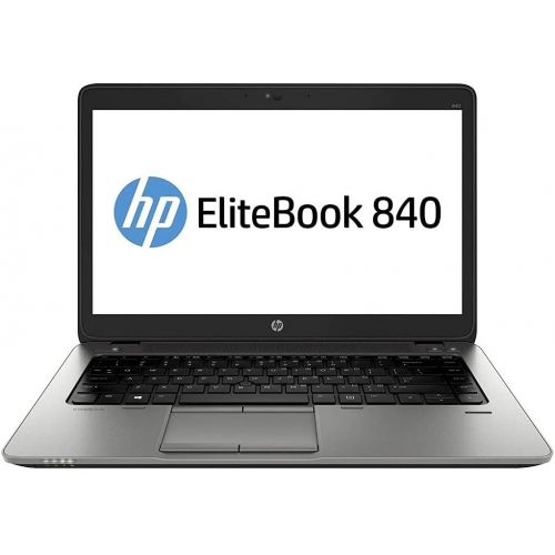  Amazon Renewed HP EliteBook 840 G2 Notebook PC - Intel Core i5-5200U 2.1GHz 16GB 256GB SSD Webcam Windows 10 Professional (Renewed)