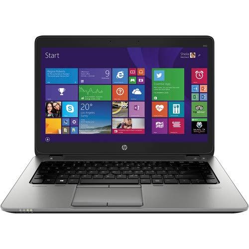  Amazon Renewed HP EliteBook 840 G2 Notebook, Intel Core i5-5300U, 8GB RAM, 256GB SSD - 080101287296 (Renewed)