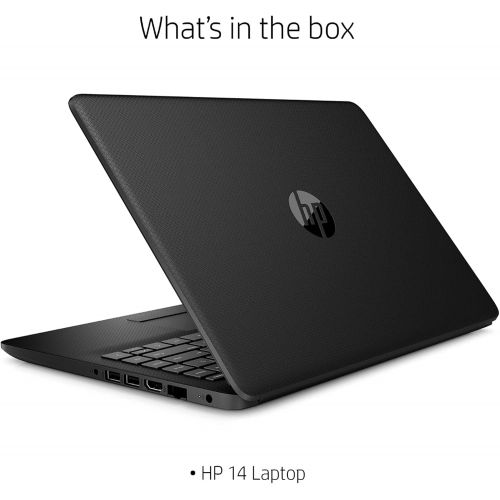  Amazon Renewed 2021 Newest HP Laptop, 14 HD Micro-Edge Display, AMD Athlon Silver 3050U Processor, 8GB DDR4 Memory, 128GB SATA M.2 SSD, HDMI, Wi-Fi, Bluetooth, Webcam, Windows 10 Home, Jet Black