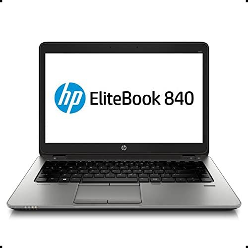  Amazon Renewed HP EliteBook 840 G1 14in HD+ TouchScreen Business Laptop Computer, Intel Dual Core i5-4200U up to 2.6GHz, 8GB RAM, 256GB SSD, USB 3.0, VGA, WiFi, RJ45, Windows 10 Professional (Ren