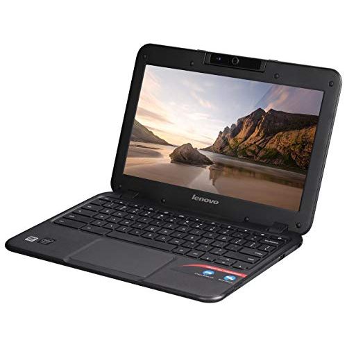  Amazon Renewed Lenovo N21, 11.6 inches, HD, 16GB, SD Chromebook Intel Celeron N2840, 4GB - Black (Renewed)