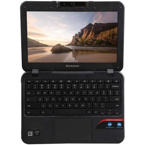  Amazon Renewed Lenovo N21, 11.6 inches, HD, 16GB, SD Chromebook Intel Celeron N2840, 4GB - Black (Renewed)