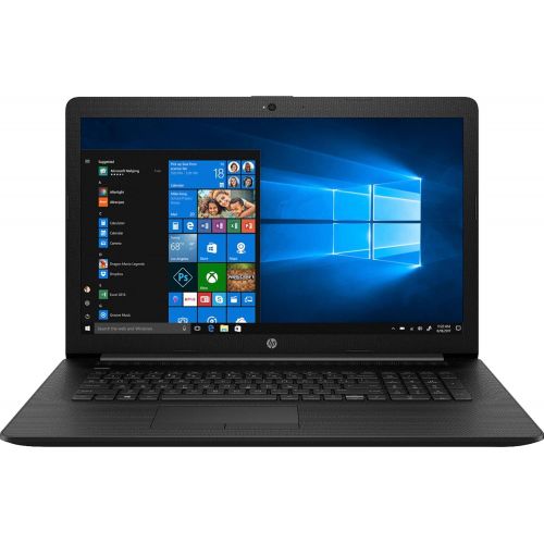  Amazon Renewed HP (17-BY1053DX) 17.3 Laptop - Core i5-8265U - 8GB Memory - 256GB Solid State Drive - Jet Black/Maglia Pattern (Renewed)