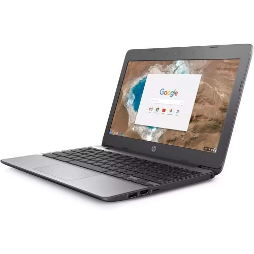  Amazon Renewed HP Chromebook 11-v033nr 11.6 2GB 16GB Intel Celeron N3060 X2 1.6GHz, Gray (Renewed)