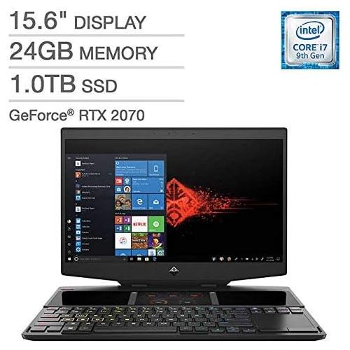  Amazon Renewed HP OMEN X2S 15-dg0075cl 15.6 Full-HD Gaming Laptop - i7-9750H 2.6GHz 24GB RAM 1TB SSD GeForce RTX 2070/8GB (Renewed)