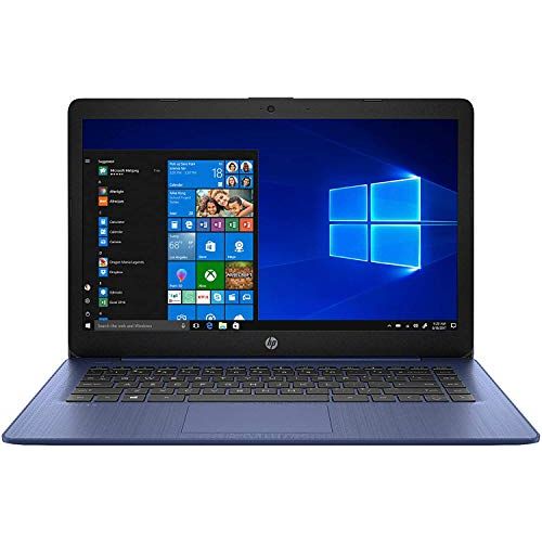  Amazon Renewed HP Stream - 14-ds0003dx Home and Entertainment Laptop (AMD A4-9120e 2-Core, 4GB RAM, 64GB eMMC, AMD Radeon R3, 14.0 HD (1366x768), WiFi, Bluetooth, Webcam, 1xHDMI, SD Card, Win 10