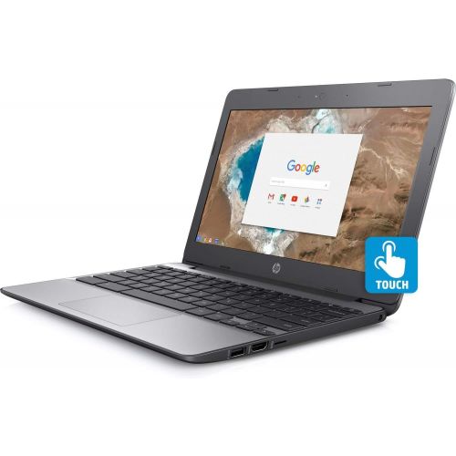  Amazon Renewed Flagship HP 11.6in HD Anti-Glare LED Chromebook, Intel Celeron N3060 up to 2.48GHz, 4GB SDRAM, 16GB eMMC, Intel HD Graphics 400, 802.11ac, HD Webcam, Bluetooth, HDMI, Chrome OS (Re