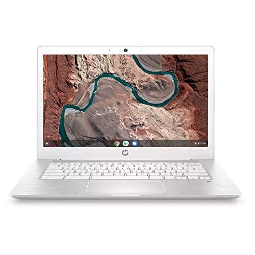  Amazon Renewed HP 14inch Touchscreen Chromebook, Intel Celeron N3350 Up to 2.4GHz, 4GB DDR4 RAM, 64GB SSD, Intel HD Graphics, WiFi, Bluetooth, B&O Play Audio, Chrome OS (Renewed)