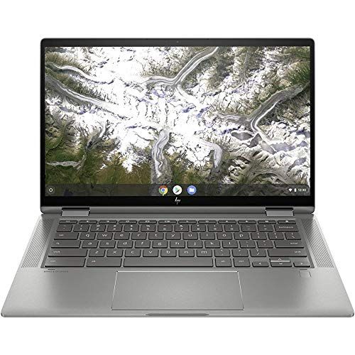  Amazon Renewed HP Chromebook x360 14C-CA0030CA 14 Touch 8GB 128GB, Mineral Silver (Renewed)