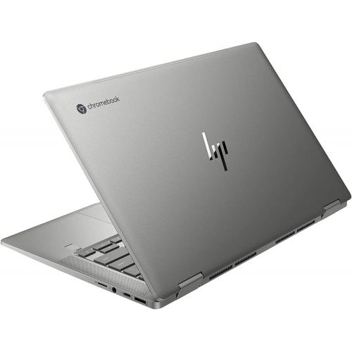  Amazon Renewed HP Chromebook x360 14C-CA0030CA 14 Touch 8GB 128GB, Mineral Silver (Renewed)
