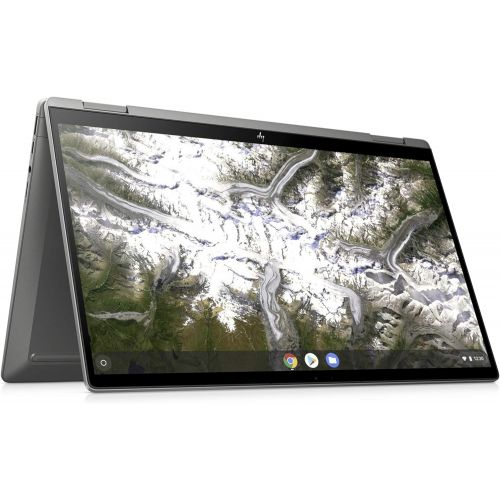  Amazon Renewed HP Chromebook x360 14C-CA0030CA 14 Touch 8GB 128GB, Mineral Silver (Renewed)