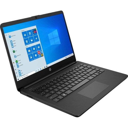  Amazon Renewed HP Steam 14 Premium Business Laptop Computer 14 Diagonal HD Display Intel Celeron N4020 4GB RAM 64GB eMMC WiFi HDMI USB-C Webcam Win 10 (Jet Black) + Delca 16GB Micro SD Card (Rene