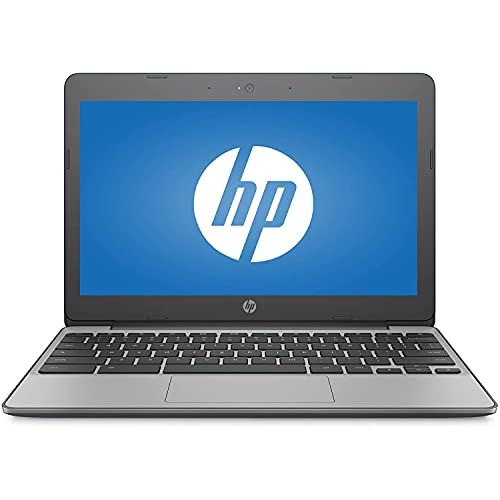  Amazon Renewed HP 11.6inch Chromebook, Intel Celeron N3060 Processor Up to 2.48GHz, 2GB RAM, 16GB SSD, Intel HD Graphics, HDMI, WiFi, Webcam, Chrome OS(Renewed)