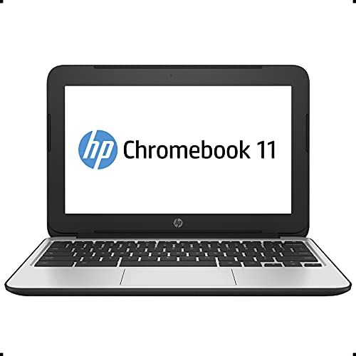  Amazon Renewed HP Chromebook 11 G4 11.6 Inch Laptop (Intel N2840 Dual-Core, 2GB RAM, 16GB Flash SSD, Chrome OS), Black (Renewed)