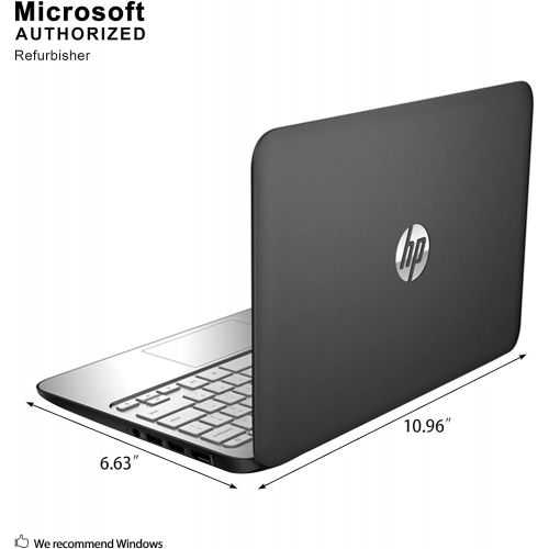  Amazon Renewed HP Chromebook 11 G4 11.6 Inch Laptop (Intel N2840 Dual-Core, 2GB RAM, 16GB Flash SSD, Chrome OS), Black (Renewed)