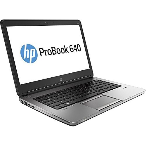  Amazon Renewed HP EliteBook 640 G1 14 inches HD Anti-Glare Notebook Laptop, Intel Core I5-4200M Up to 3.1GHz, 8GB RAM, 128GB SSD, DVDRW, USB 3.0, Bluetooth, Webcam, Windows 10 Professional (Renew