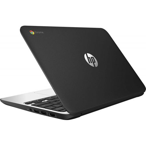  Amazon Renewed HP ChromeBook 11 G4 EE: 11.6-inch (1366x768) Intel Celeron N2840 2.16GHz 16GB eMMC SSD 4GB RAM Chrome OS - Black (Renewed)