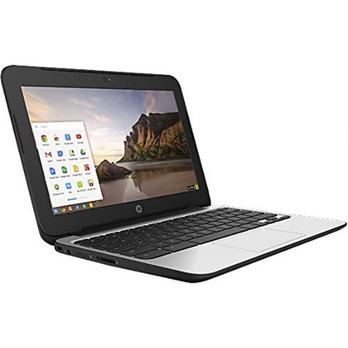  Amazon Renewed HP ChromeBook 11 G4 EE: 11.6-inch (1366x768) Intel Celeron N2840 2.16GHz 16GB eMMC SSD 4GB RAM Chrome OS - Black (Renewed)