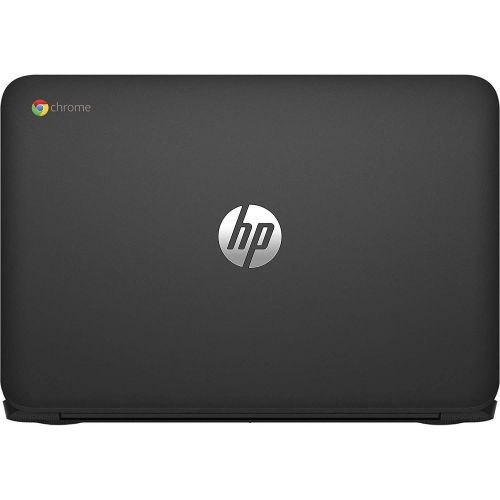  Amazon Renewed HP ChromeBook 11 G4 EE: 11.6-inch (1366x768) Intel Celeron N2840 2.16GHz 16GB eMMC SSD 4GB RAM Chrome OS - Black (Renewed)