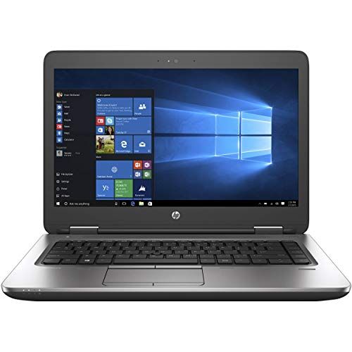  Amazon Renewed HP ProBook 640 G2 14 Laptop, Core i5-6300U 2.4GHz, 8GB RAM, 512GB Solid State Drive, Windows 10 Pro 64Bit, Webcam, (RENEWED)