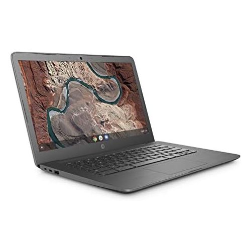  Amazon Renewed HP Chromebook 14-inch Laptop with 180-Degree Swivel, AMD Dual-Core A4-9120 Processor, 4 GB SDRAM, 32 GB eMMC Storage, Chrome OS (14-db0020nr, Chalkboard Gray) (Renewed)