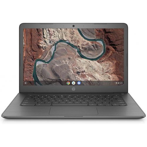  Amazon Renewed HP Chromebook 14-inch Laptop with 180-Degree Swivel, AMD Dual-Core A4-9120 Processor, 4 GB SDRAM, 32 GB eMMC Storage, Chrome OS (14-db0020nr, Chalkboard Gray) (Renewed)