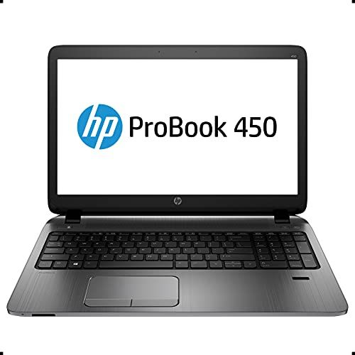  Amazon Renewed HP ProBook 450 G2 15.6 Inch Business Laptop, Intel Core i3-4005U 1.7GHz, 8G DDR3L. 320G, WiFi, VGA, HDMI, Windows 10 Pro 64 Bit Multi-Language Support English/French/Spanish(Renewe