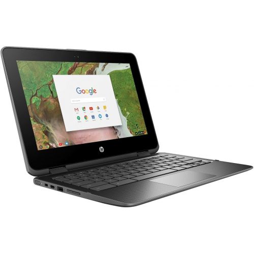  Amazon Renewed Newest HP 2-in-1 Business Chromebook 11.6in HD IPS Touchscreen, Intel Celeron N3350 Processor, 4GB Ram 16GB SSD, Intel HD Graphics, WiFi, Webcam, Google Chrome OS- Gray (Renewed)