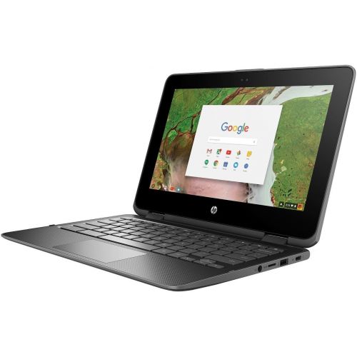 Amazon Renewed Newest HP 2-in-1 Business Chromebook 11.6in HD IPS Touchscreen, Intel Celeron N3350 Processor, 4GB Ram 16GB SSD, Intel HD Graphics, WiFi, Webcam, Google Chrome OS- Gray (Renewed)