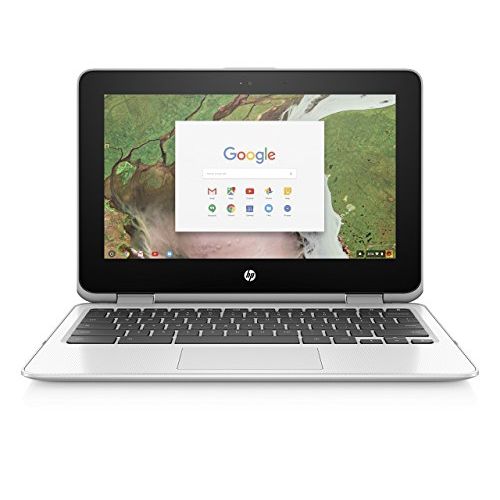  Amazon Renewed HP 4SH02UAR#ABA 2 in 1 Chromebook - x360 11 ae100 11 ae110nr 11.6 inches Touchscreen 1366 x 768 Celeron N3350 4 GB RAM 32 GB Flash Memory Refurbished Chrome OS Intel HD (Renewed)